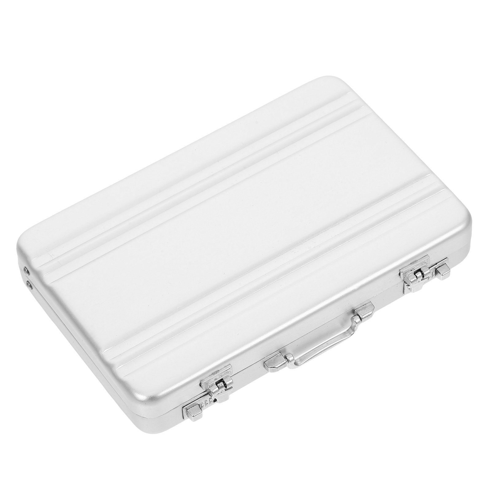 Card Index Box - Caja Compacta de Aleación de Aluminio