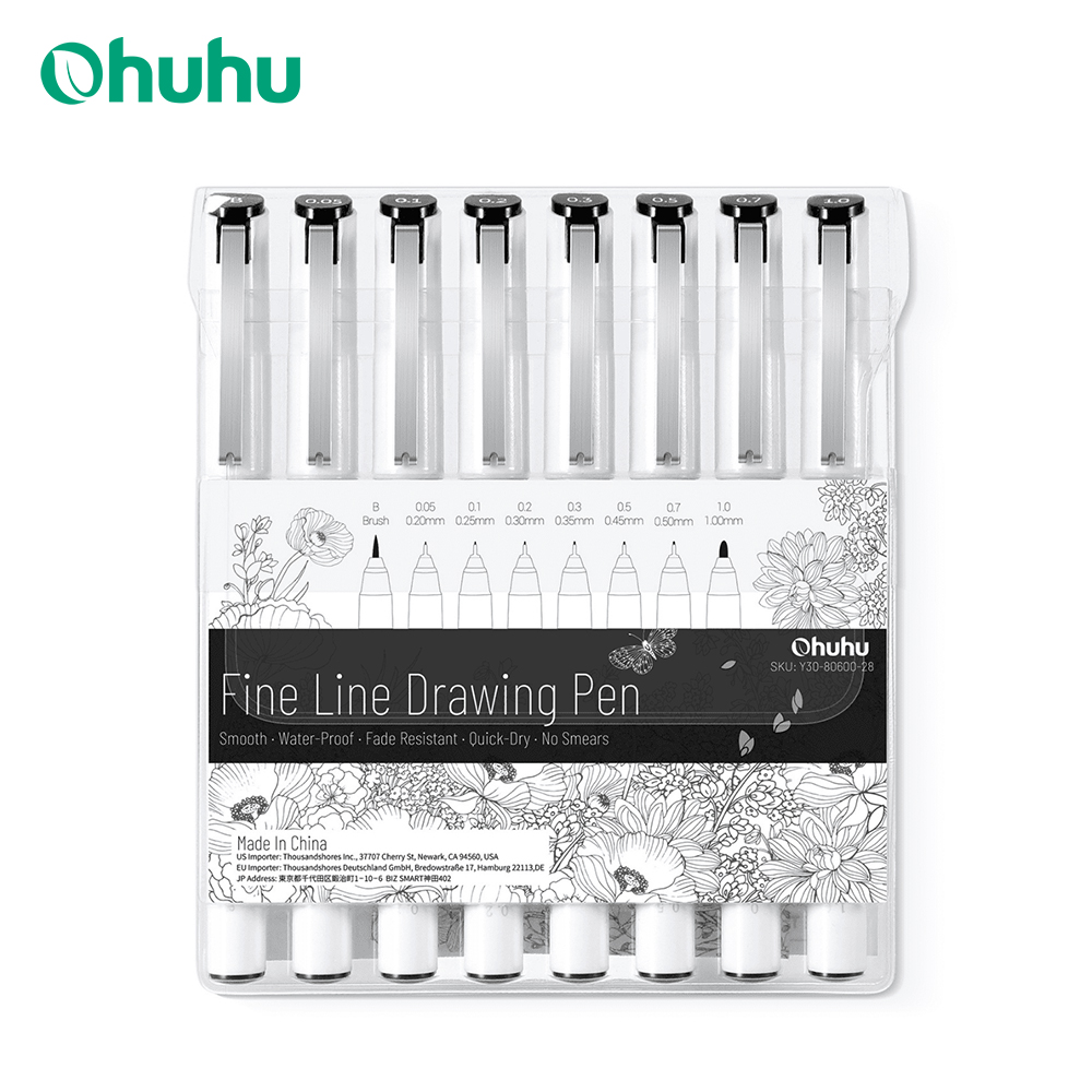 Correction Pen Fine - Ohuhu Micro Pen Fineliner bolígrafos de