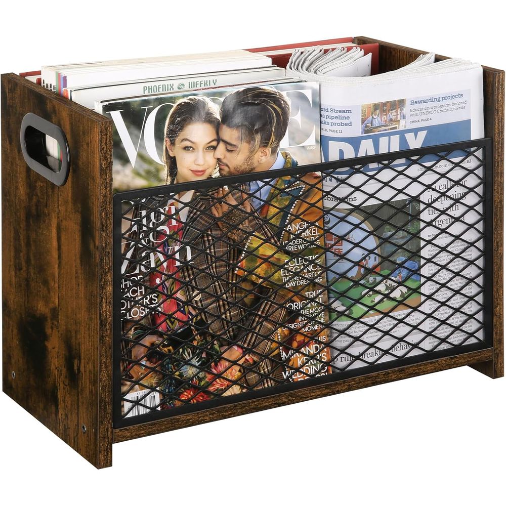 Porta revistas, estante, cesta - Magazine Holder Rack reseña y precio